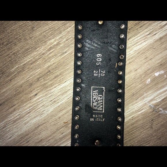 Vintage Medusa Versace waist belt